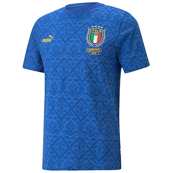 Nazionale Italiana Mondiali! Campioni Calcio Europei Createeva T-Shirt Uomo Maglietta in Cotone Forza Italia 